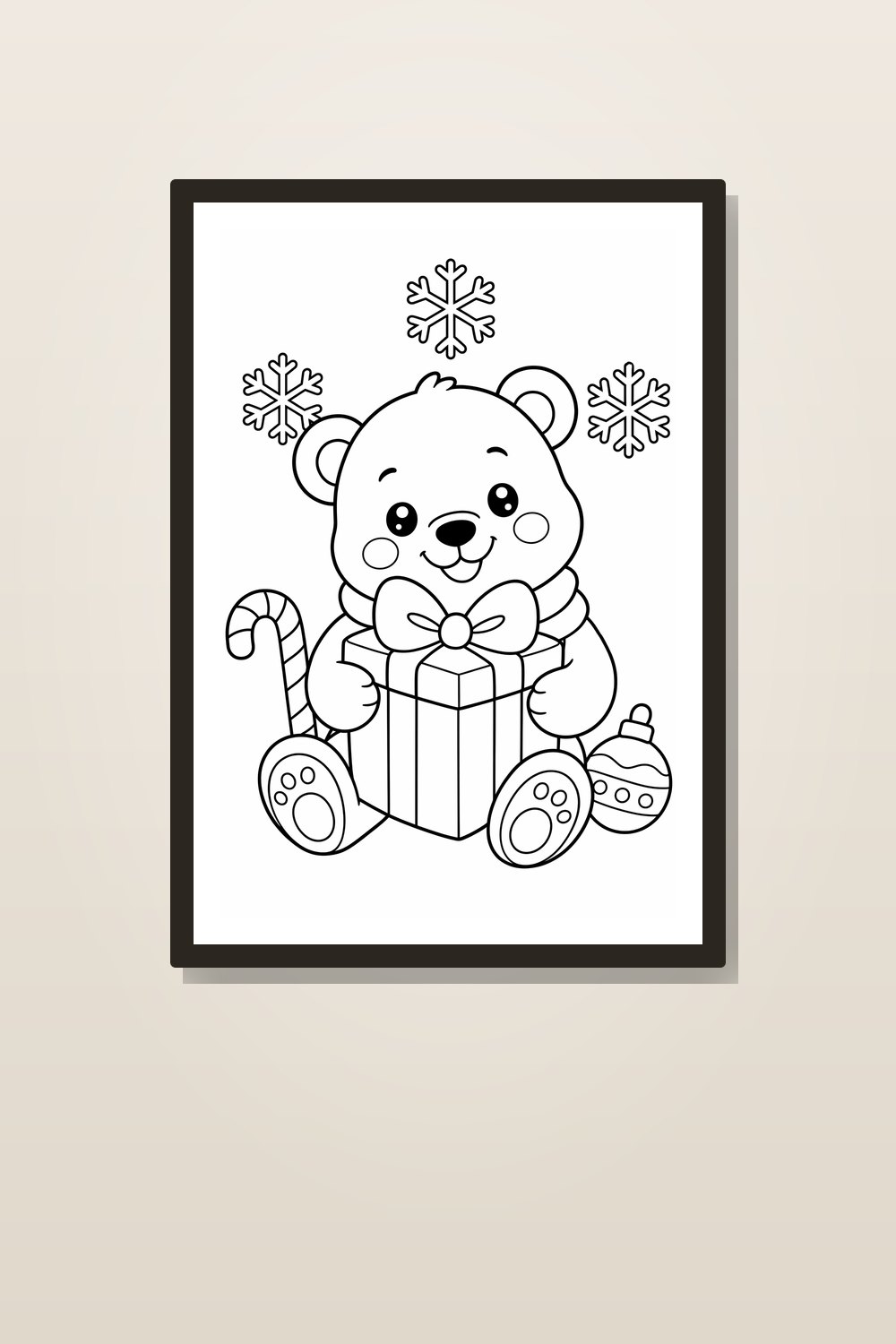 Cute Christmas Animal Coloring Pages Printable Bundle, Christmas Animal Coloring Pages for Toddlers, Preschool Christmas Coloring Pages PDF