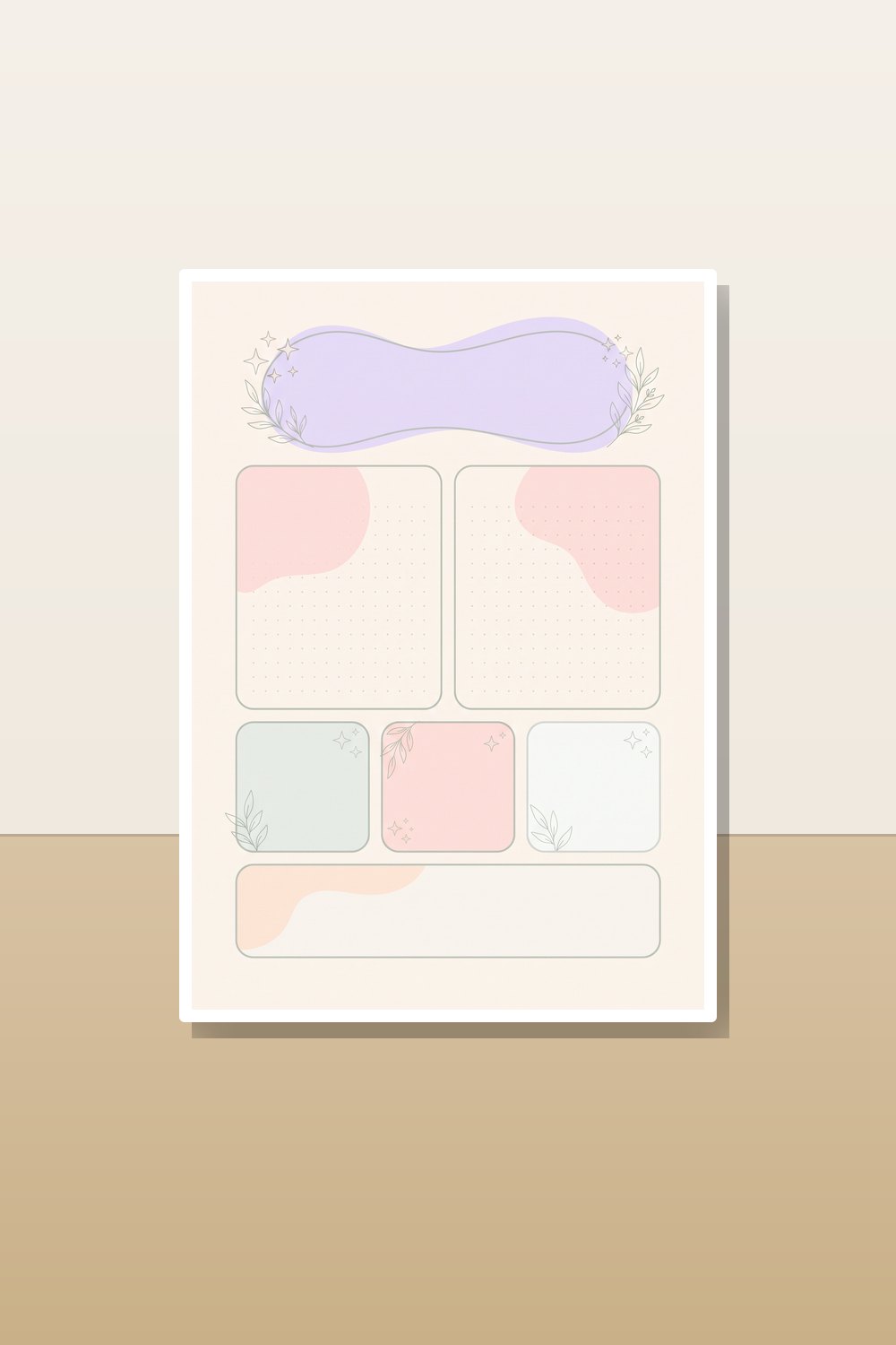 ADHD Dopamine Menu Printable & Brain Dump Template PDF – Shame-Free Neurodivergent Low-Demand Planner & Overwhelm Worksheet Bundle — styled in a room