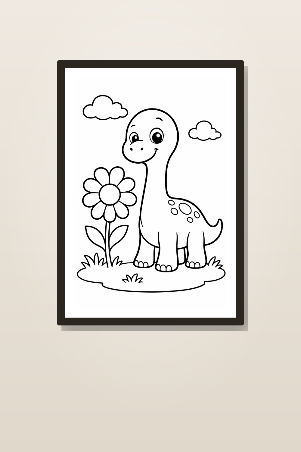 Cute Baby Dinosaur Coloring Pages Printable Bundle, Dinosaur Coloring Pages for Toddlers Printable, Preschool Dinosaur Coloring Pages PDF