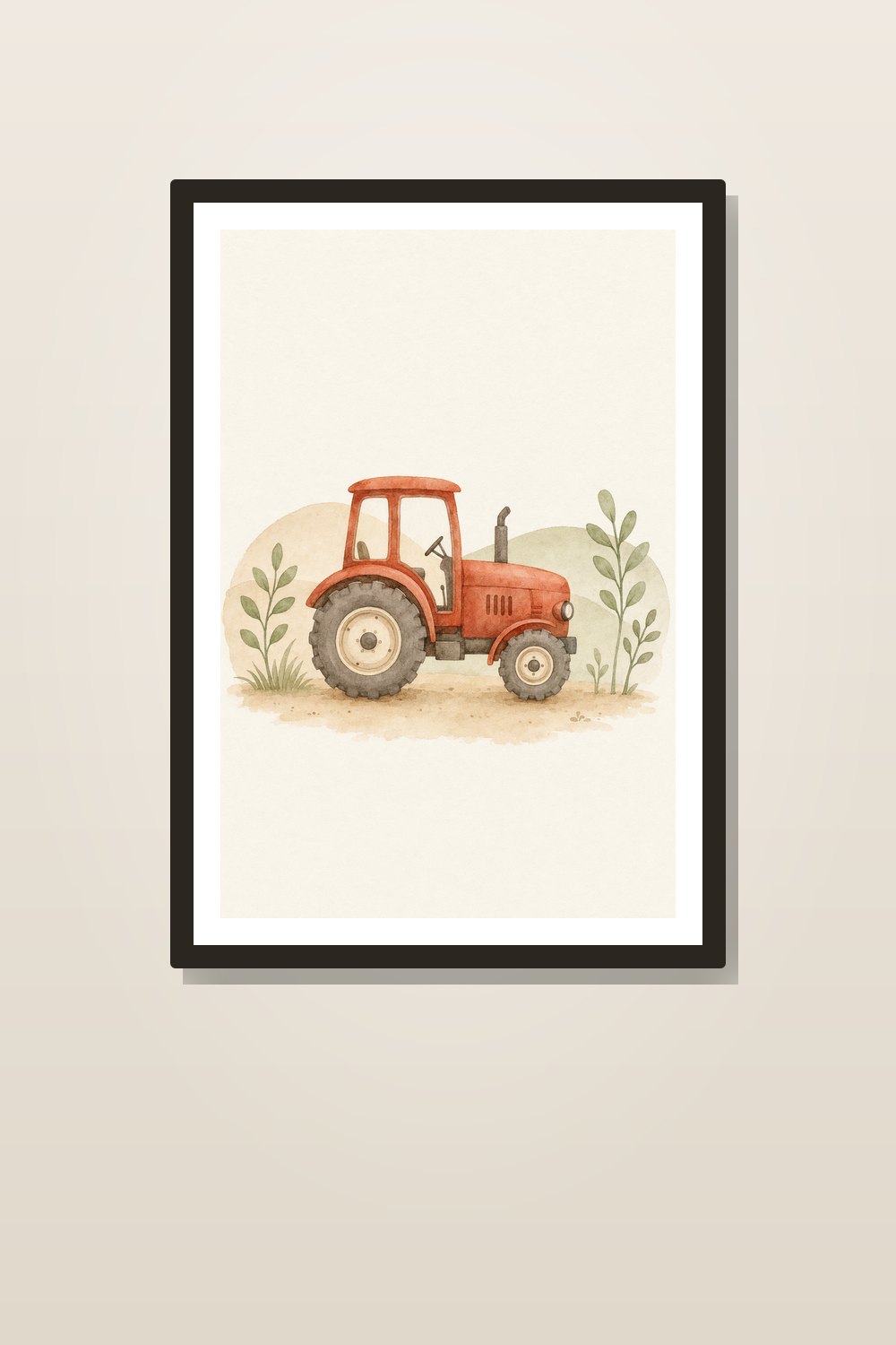 Quadros Decorativos Infantil Fazendinha | Kit 6 Aquarelas para Imprimir