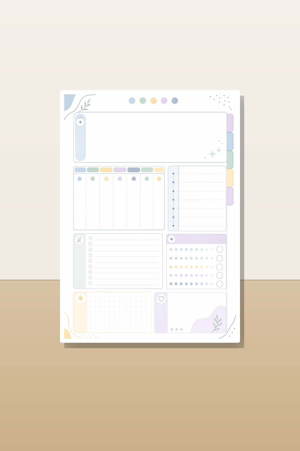 2026 ADHD Planner Printable PDF Bundle, ADHD Weekly & Daily Planner Printable, Executive Function Focus Planner for Neurodivergent Adults