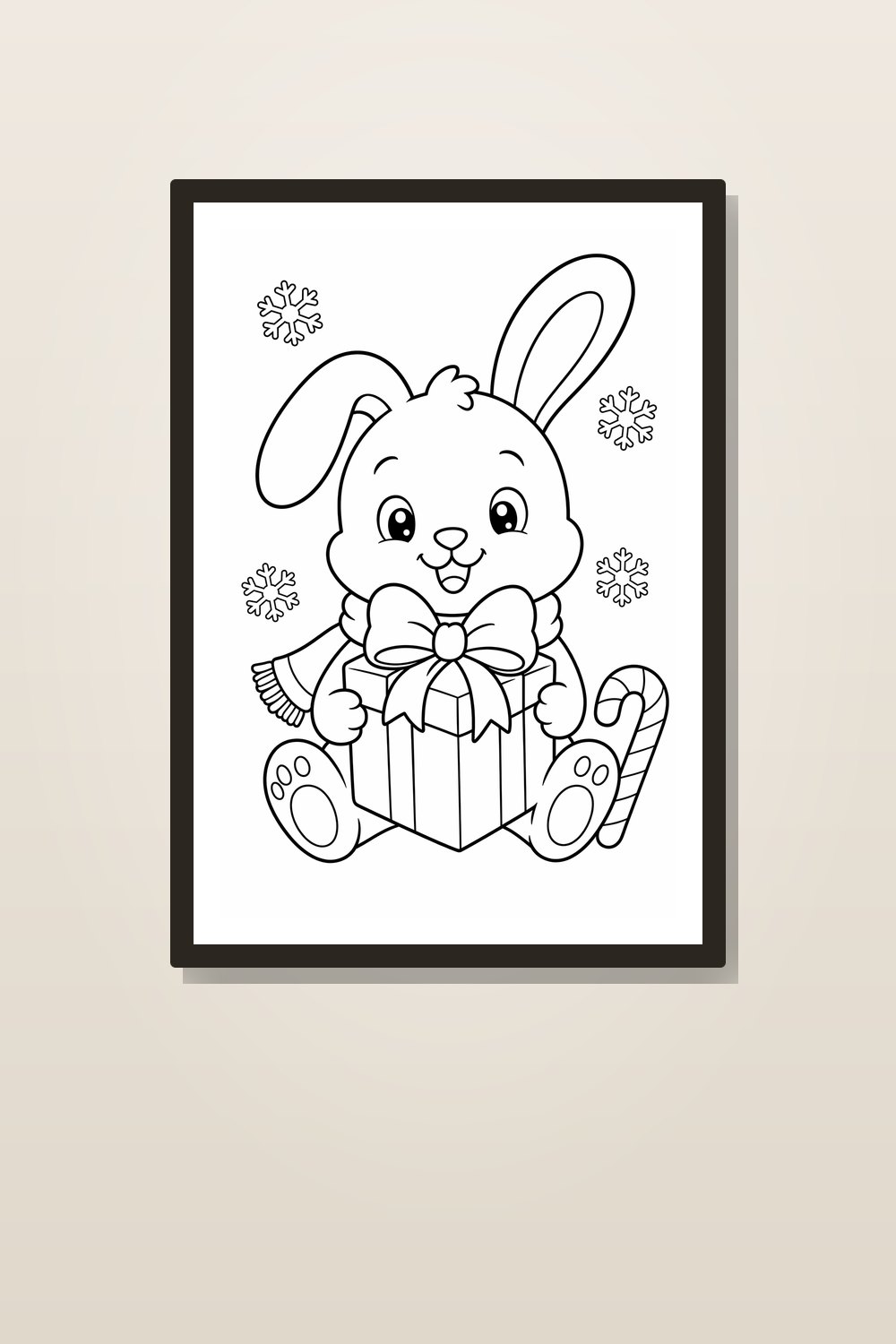 Cute Christmas Coloring Pages Printable for Toddlers & Preschoolers - 8 Christmas Animal Coloring Pages PDF Bundle