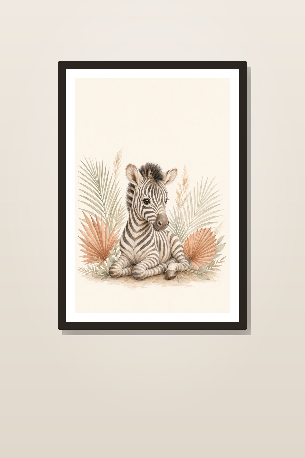 Quadros Safari Quarto de Bebê – Kit 6 Artes Neutras para Imprimir