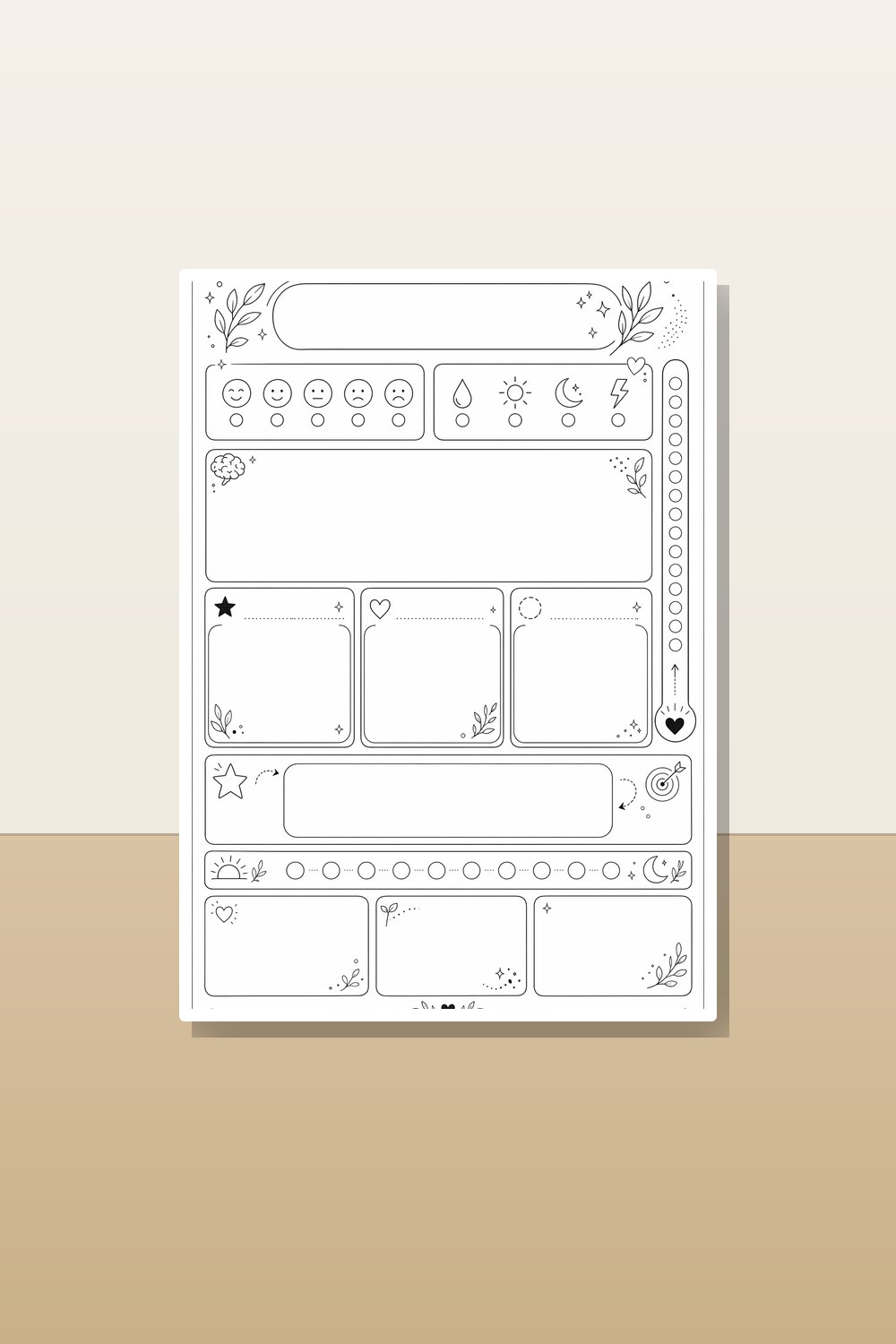 ADHD Planner Printable for Women Bundle, ADHD Daily Reset Planner Printable, Executive Function Focus Routine Pages PDF