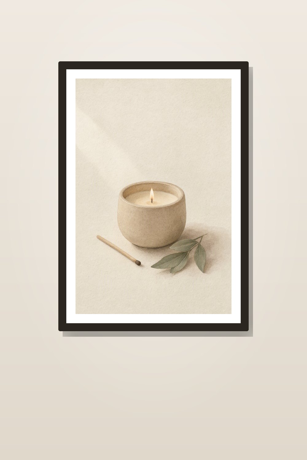 Minimalist Bathroom Wall Art Printable Set, Spa Self Care Decor, Neutral Sage Bathroom Prints