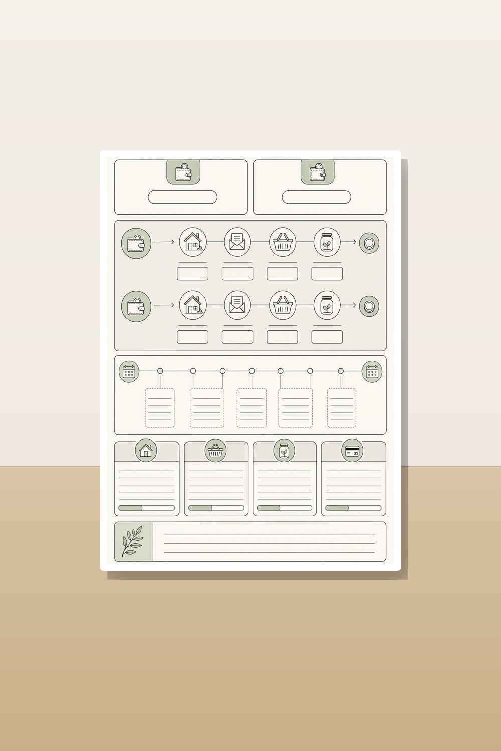Biweekly Budget Planner Printable, Paycheck Budget Binder PDF