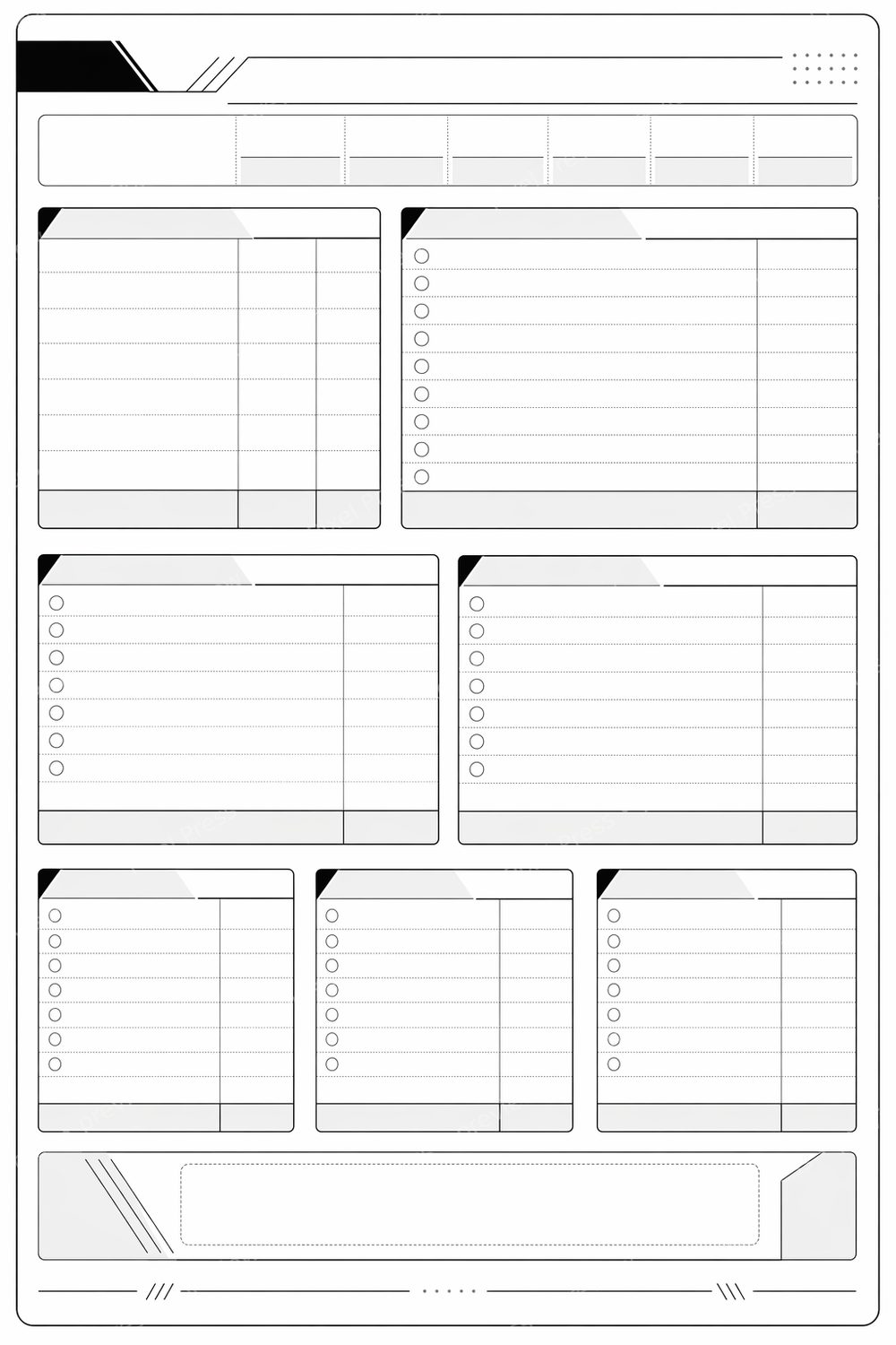 Minimalist Paycheck Budget Binder Printable Bundle, Budget Binder Printable PDF, Cash Envelope & Bill Tracker, Low Ink Finance Binder Pages — artwork preview (watermarked)