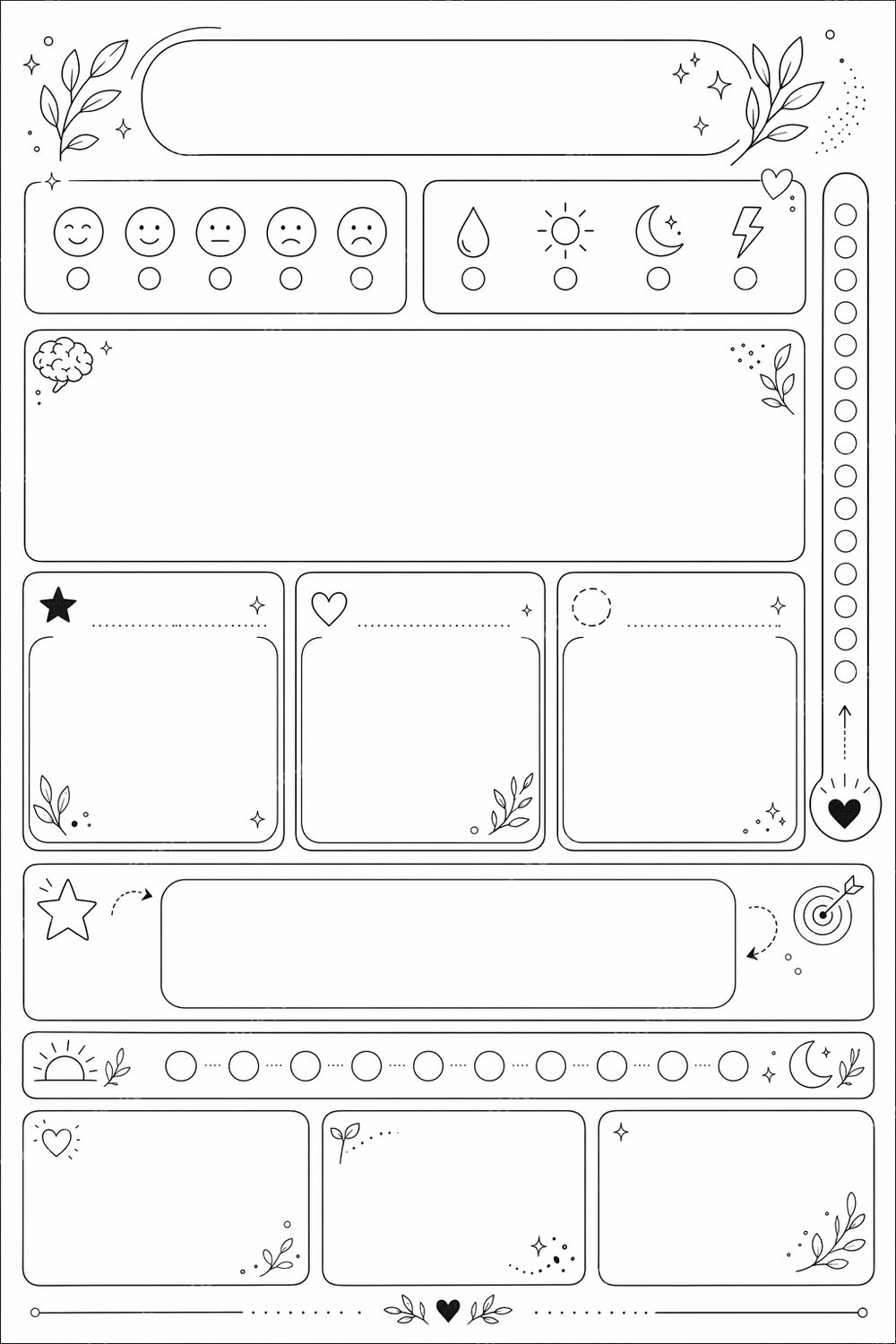 ADHD Planner Printable for Women Bundle, ADHD Daily Reset Planner Printable, Executive Function Focus Routine Pages PDF — artwork preview (watermarked)